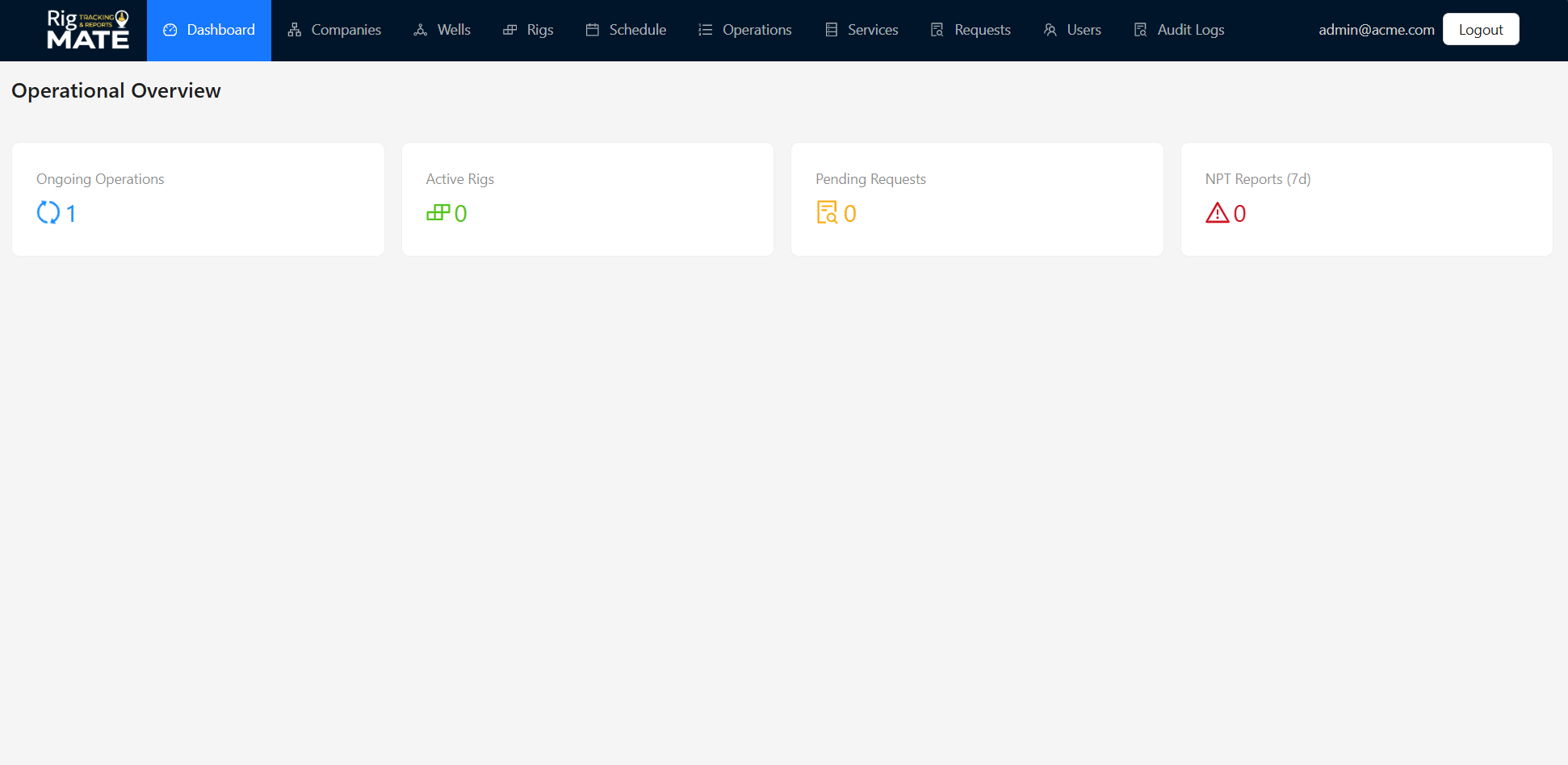 Rig MATE Web Dashboard